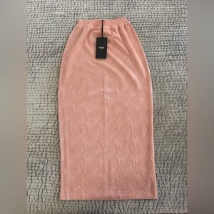 Fendi Blush Pink Pencil Skirt